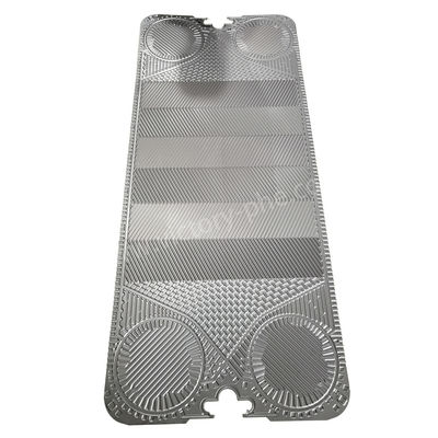 Qualität  Nickel Alloy Vicarb Heat Exchanger Plates With Gasket 0.6mm Thickness usine