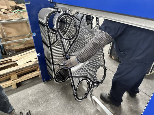 H17 Platten-Wärmetauscher-Komponenten Industrie-Titan-Material