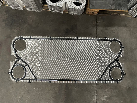 Nickel-Sondex-Wärmetauscherplatte 500 mm Breite Wärmeübertragungsplatte