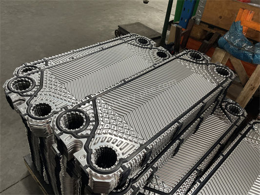 Glatte Vicarb Wärmetauscherplatten Hygiene V4 / V8 / V13 / V20