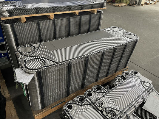 Tränerplatte Wärmetauscher Komponenten 0,6 mm 1,0 mm Dicke