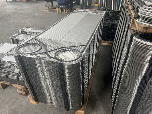 Nickel-Chevron-Wärmetauscherplatten und -Gaskette Ersatz