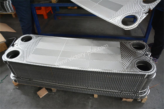 Wärmetauscher APV-Platten 0,5 mm 1,00 mm Dicke Edelstahlmaterial