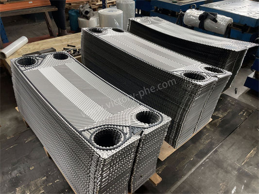 Industrie GEA Wärmetauscherplatte Hastelloy-Legierung / Nickelmaterial
