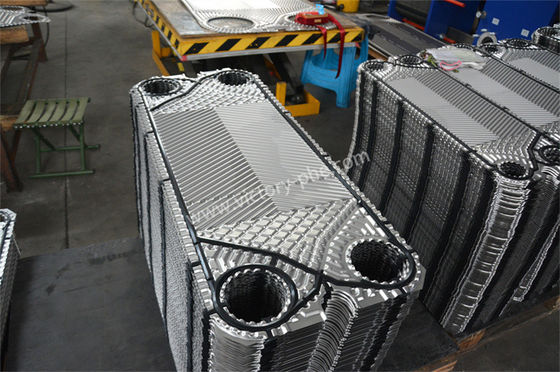 Industrie GEA Wärmetauscherplatte Hastelloy-Legierung / Nickelmaterial