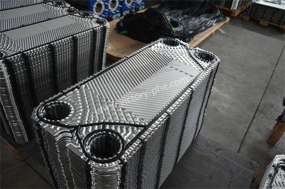 PHE Industrieplattenwärmetauscher 1000 mm Dichtplattenlänge