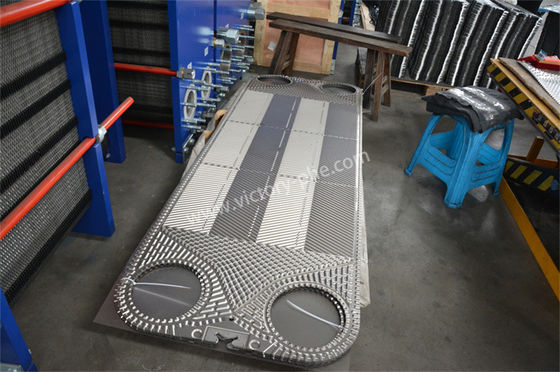 PHE Industrieplattenwärmetauscher 1000 mm Dichtplattenlänge