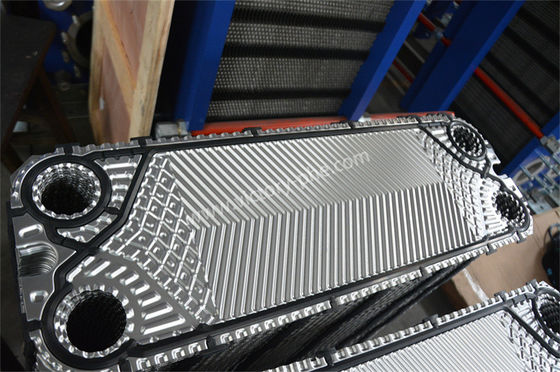 Industrielle GEA-Titanplatten Chevron-Plattenmuster für Ölkühlgerät