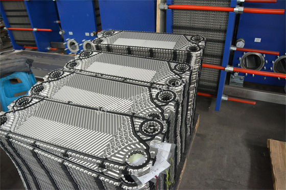 Industrielle GEA-Titanplatten Chevron-Plattenmuster für Ölkühlgerät