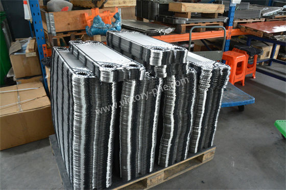 SS304 / SS316 Tranter-Wärmetauscherplatten Heizung und Kühlung