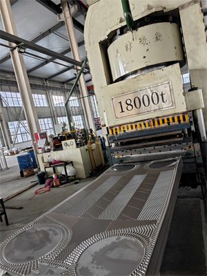 Austauschbare GEA-Austauschplatten NT350M Material aus Edelstahl
