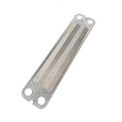 Saubere GEA-Wärmetauscherplatte Pulverbeschichtung 0,5 mm 0,6 mm Dicke