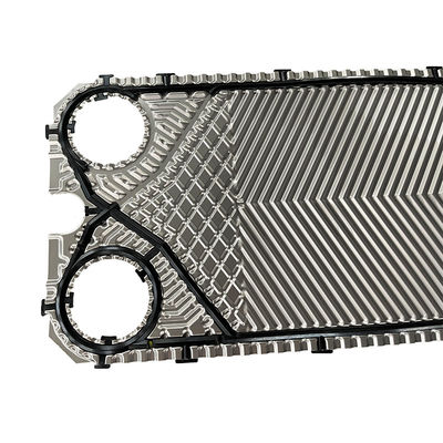 Saubere GEA-Wärmetauscherplatte Pulverbeschichtung 0,5 mm 0,6 mm Dicke