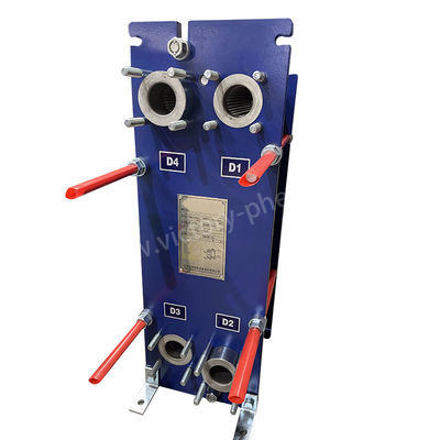 Nickel-Wärmepumpen-Wärmetauscher Industrie-Wärmetauscher Flüssigkeit-Luft