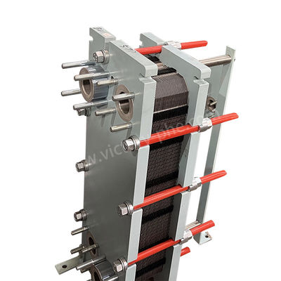 18 t/h Max-Ausdampfplattenwärmetauscher mit NBR/EPDM-Dichtungsplattenmaterial
