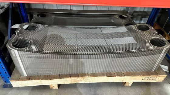 Hastelloy GEA Wärmetauscherplatte 0,5 mm / 0,6 mm Dicke Größe
