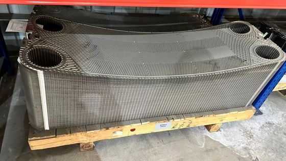Titan-Vicarb-Wärmetauscherplatten 0,5 mm Korrosionsbeständigkeit