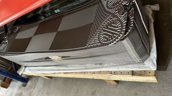 0.5 mm - 1.0 mm APV SPX Wärmetauscherplatte Wärmeübertragungsplatte