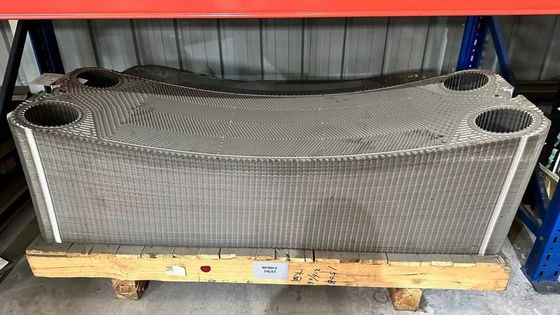 Industrie-ALFA-Wärmetauscherplatte mit Dichtung aus reinem Nickel