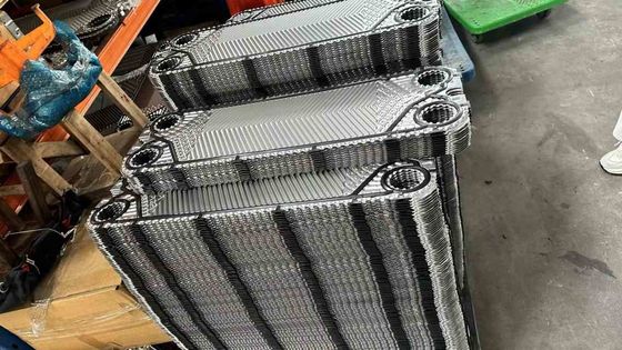 S100 S121 S4A Typen Sondex-Wärmetauscherplatte für Wärmeübertragung und Kühlung mit geringer Strömungsgeschwindigkeit