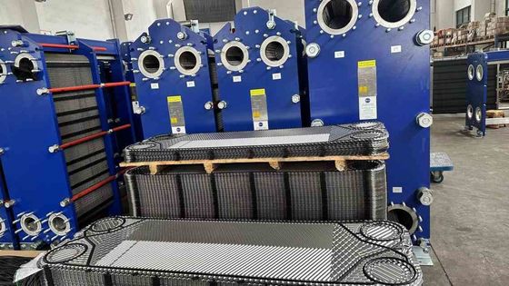 0.6mm Edelstahl-Chevron-Wärmetauscherplatte Geklebte Dichtungsart für eine optimale Wärmeübertragung