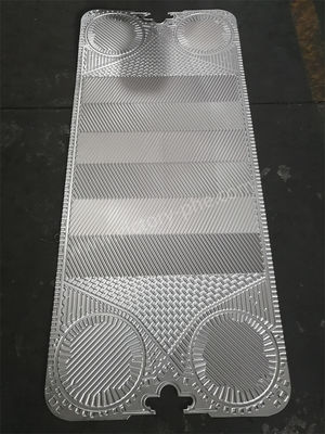 800 mm Wärmetauscherplatte SUS304 316L bis zu 200.C Max Temp NBR Dichtung