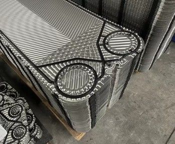 Klebstoffdichtungsart Industrielle Schweißplattenwärmetauscher für optimale Leistung und Haltbarkeit